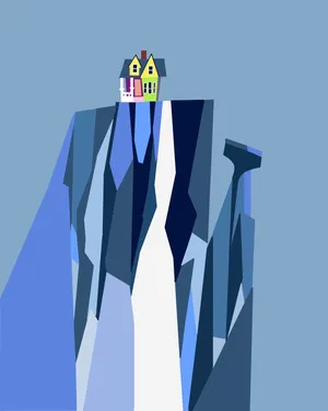 Disney Up Paradise Falls Wallpaper