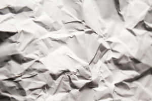 Distinctive Crumpled Paper Texture Background Wallpaper