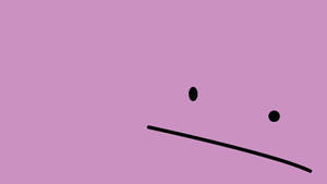 Ditto Face Drawing Wallpaper