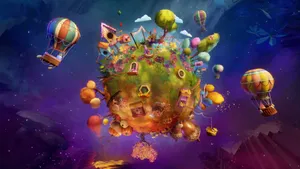 Dive Into A Dream State With This Lovely Artistry Wallpaper