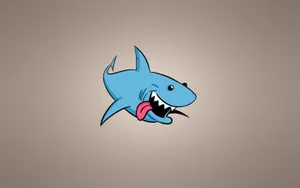 Dive Into The Deep Blue With Cool Shark Wallpaper