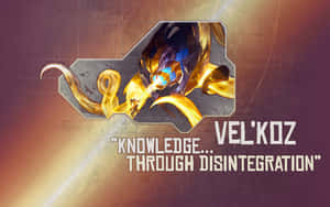 Dive Into The Outlandish Universe Of Velkoz Wallpaper