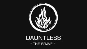 Divergent Dauntless Black Background Wallpaper