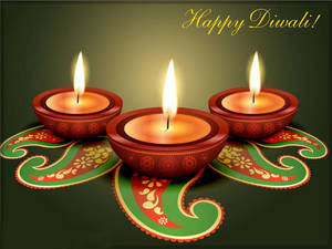 Diwali Diya Lights Wallpaper