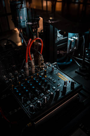 Dj Equipment Apparatus Wires Wallpaper