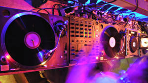 Dj Music Vinyl Mixers Wallpaper