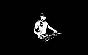 Dj Spock Aesthetic Black Wallpaper