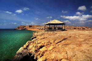 Djibouti Little Cabana Wallpaper