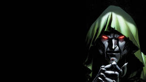 Doctor Doom Glowing Eyes Wallpaper