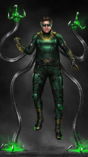 Doctor Octopus Digital Art Wallpaper