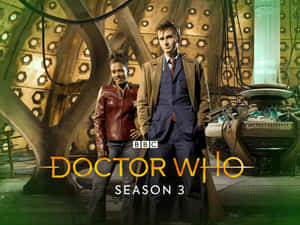 Doctor Who Season3 Promotional Poster Wallpaper