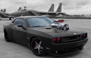 Dodge Challenger Gtx V8 Engine Wallpaper