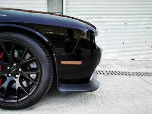 Dodge Challenger Side Skirt Wallpaper