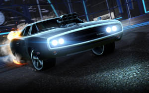 Dodge Charger Car Rocket League 2k Wallpaper