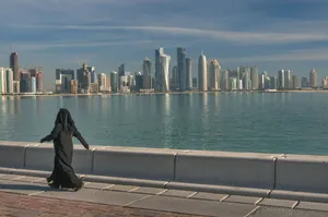 Doha Riverview City Wallpaper