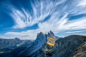 Dolomites Mountains In Italy Wallpaper