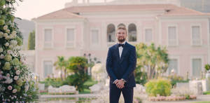 Domantas Sabonis Wedding Suit Wallpaper