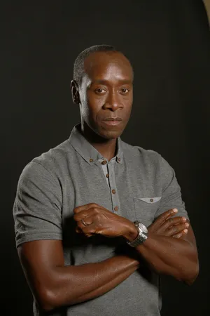 Don Cheadle In Studio Wallpaper