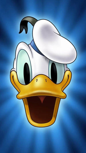 Donald Duck Portrait Wallpaper