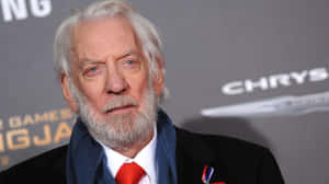 Donald Sutherland Red Carpet Look Wallpaper