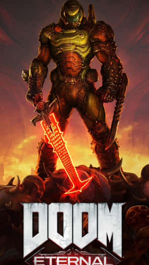 Doom Eternal Iphone Sceen Theme Wallpaper
