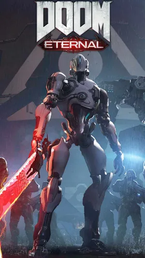 Doom Eternal Iphone Screen Display Wallpaper