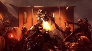 Doom Game Doomguy Wallpaper