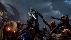 Doom Game Fight Wallpaper
