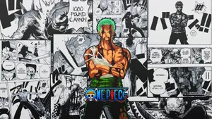 Dope Anime Bloody Zoro Wallpaper