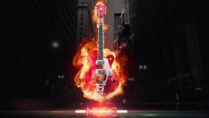 Dope Music Guitar Wallpaper