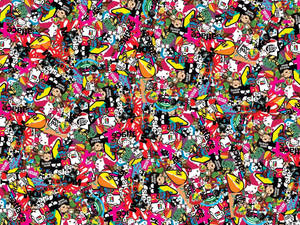 Dope Sticker Bomb Art Wallpaper