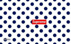 Dope Supreme Polka Dots Wallpaper