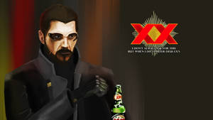 Dos Equis Beer Digital Poster Wallpaper