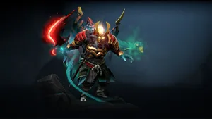Dota 2 Juggernaut In Golden Armor Wallpaper