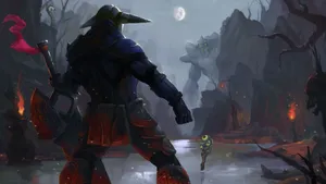 Dota 2 Sven Moon Wallpaper