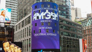 Dow Jones Led Screen Wallpaper