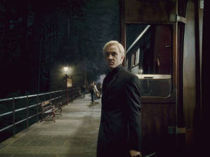 Draco Malfoy Aesthetic Train Wallpaper