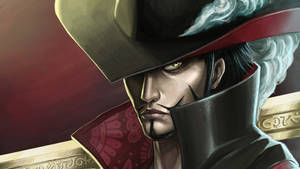 Dracule ‘hawk-eye' Mihawk From One Piece Wallpaper