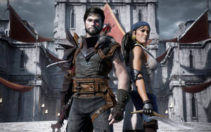 Dragon Age Hawke And Isabela Wallpaper