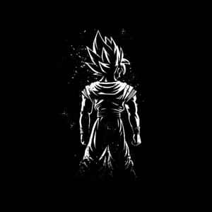 Dragon Ball Black And White Wallpaper