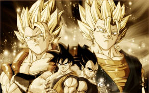 Dragon Ball Z Cool Sepia Art Wallpaper