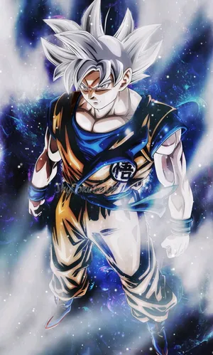 Dragon Ball Z Goku Channeling Ultra Instinct Wallpaper