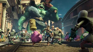 Dragon Quest Heroes Luceus Outrunning Monsters Wallpaper