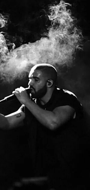 Drake Looks Ready To Make A Move In This Vibrant Aesthetic Shot Wallpaper