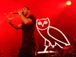 Drake O V O Concert Performance Wallpaper
