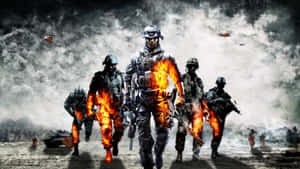 Dramatic Battlefield 4 Action Scene Wallpaper