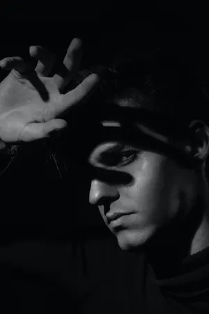 Dramatic Male Model Wallpaper