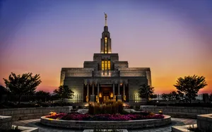 Draper Utah Mormon Temple Wallpaper