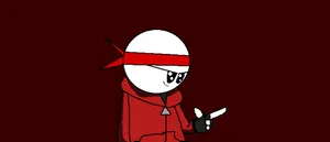 Drawn Red Pfp Wallpaper