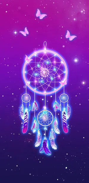 Dream Catcher Girly Galaxy Wallpaper